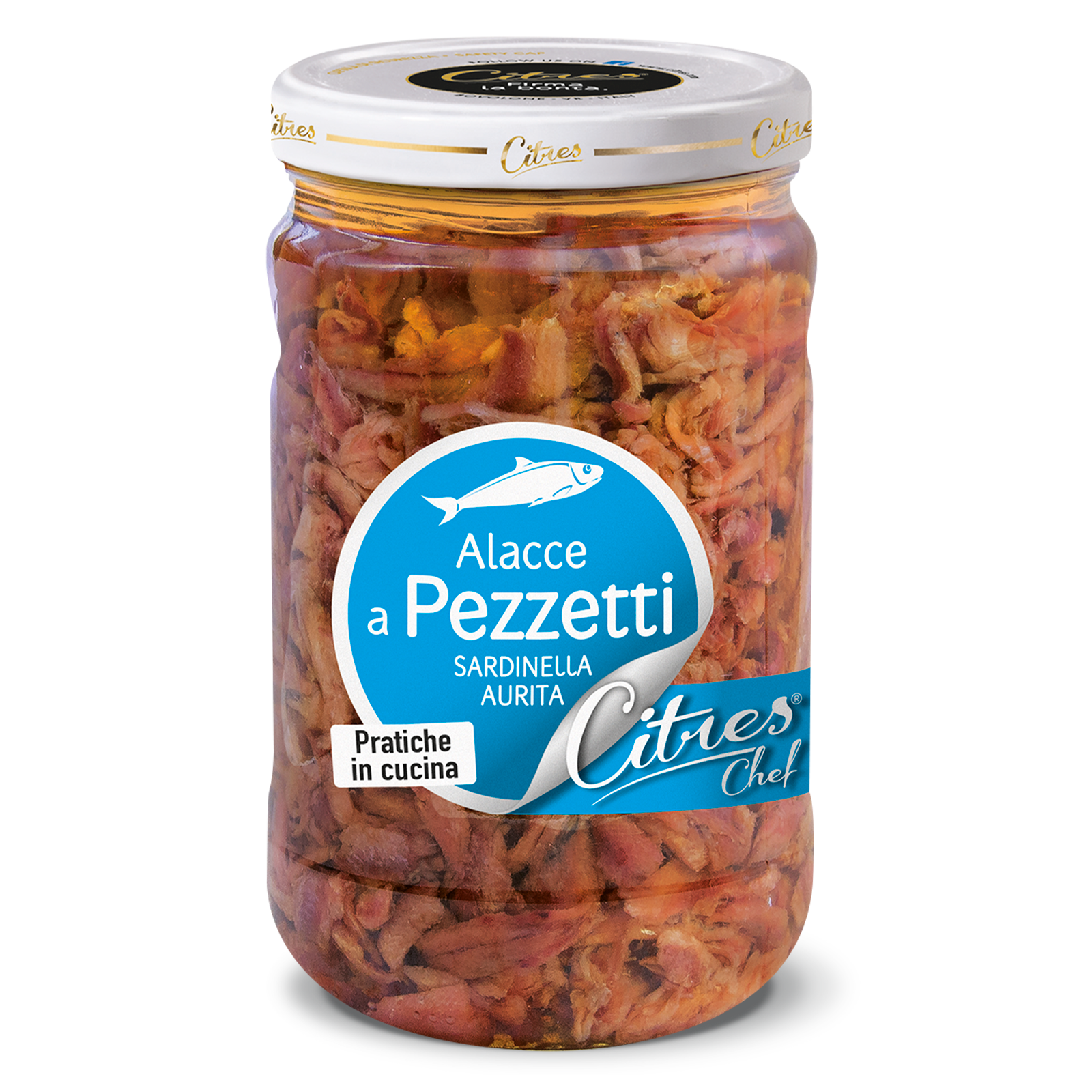 Strips Anchovies Sardinella Aurita 1550 g