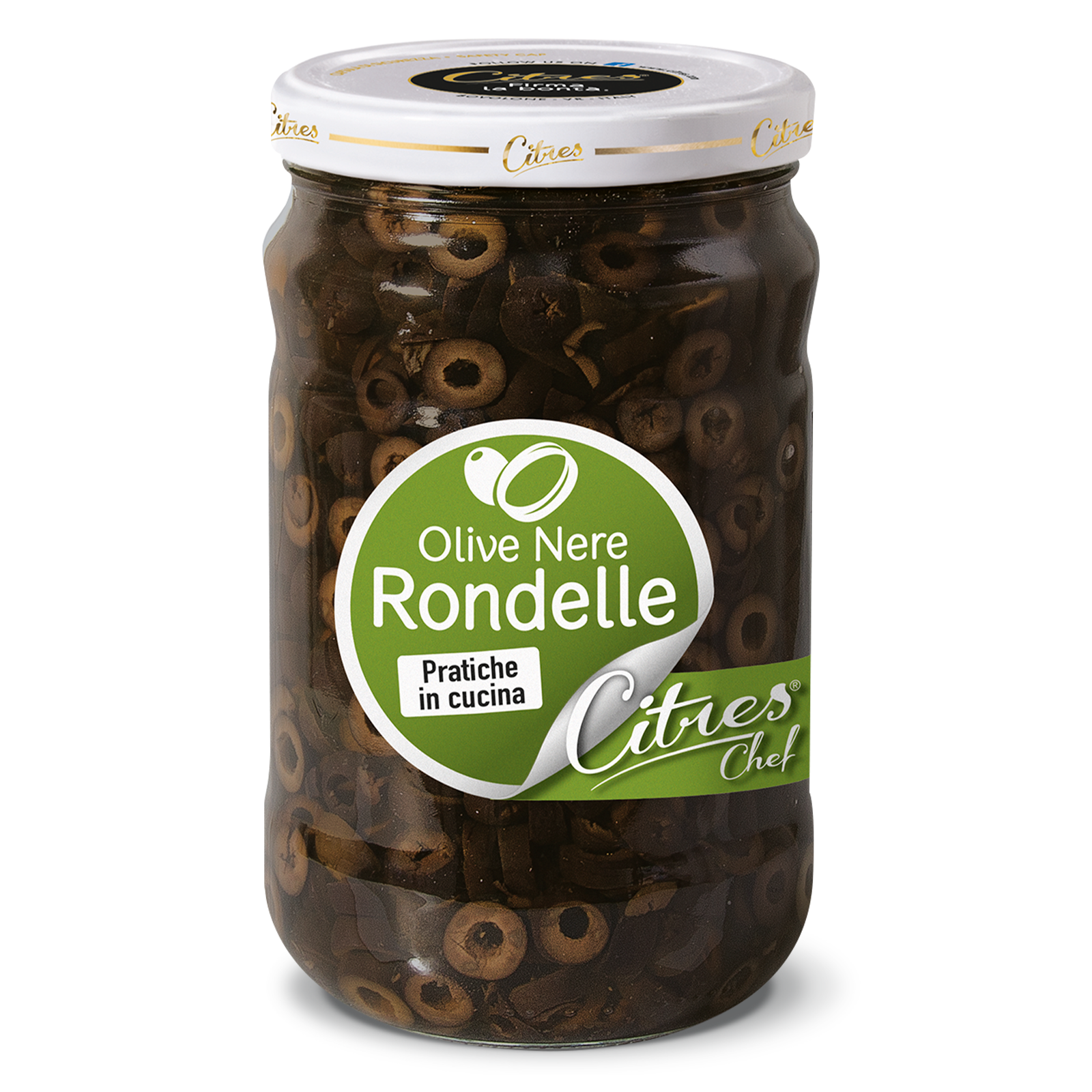 Sliced Black Olives 1550 g