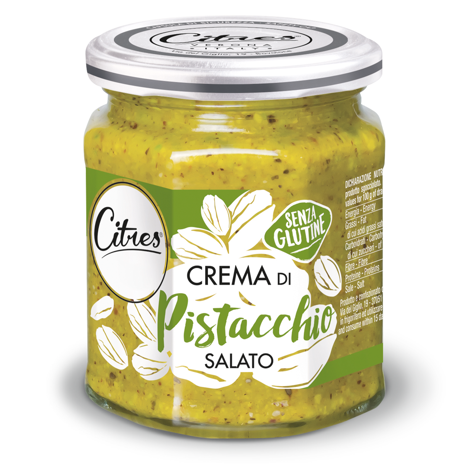 Crema di pistacchio salato 200 g 