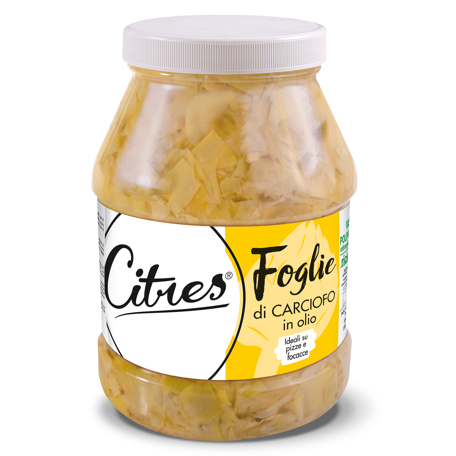 Artichokes Leaves in oil 2200 g