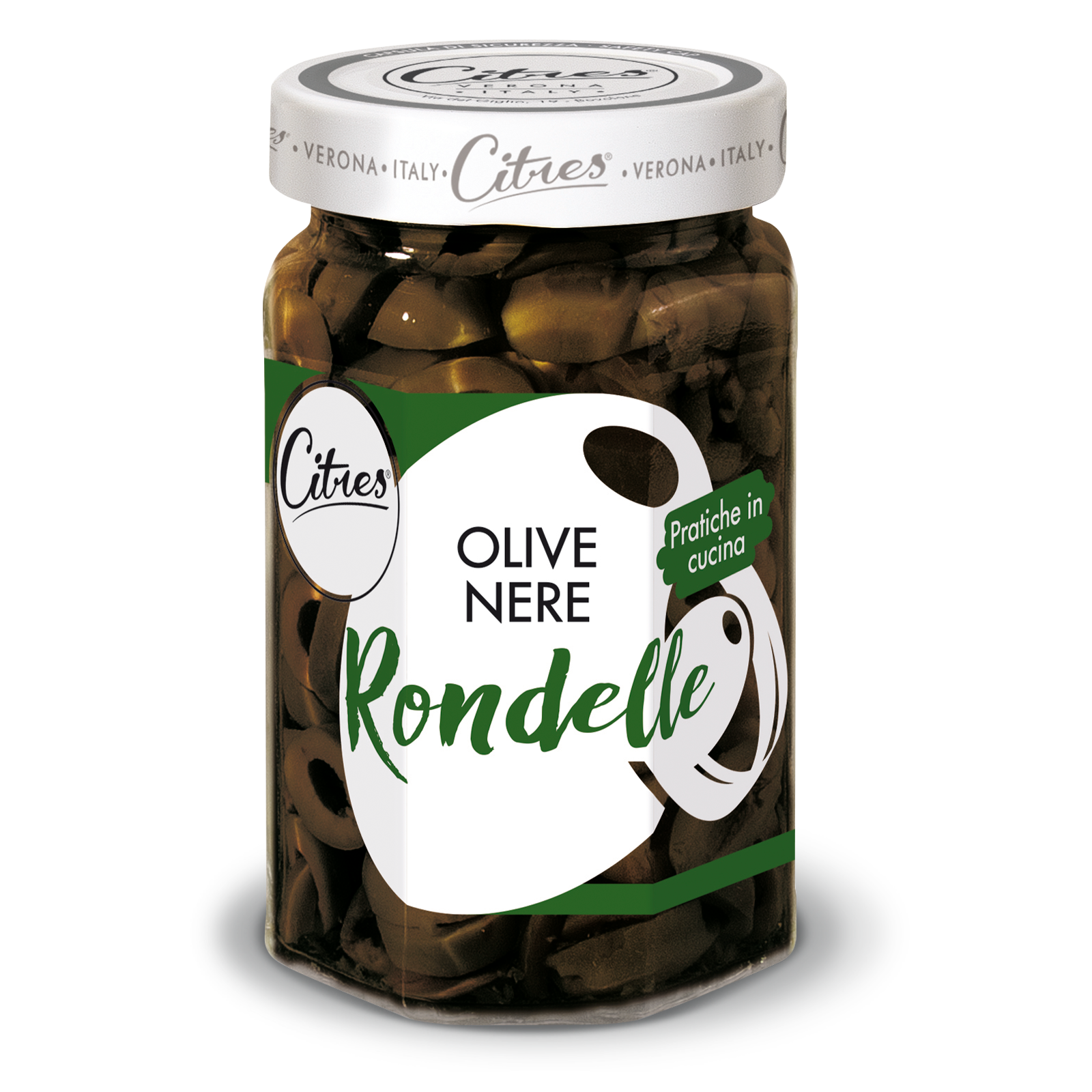 Olive Nere Rondelle 290 g