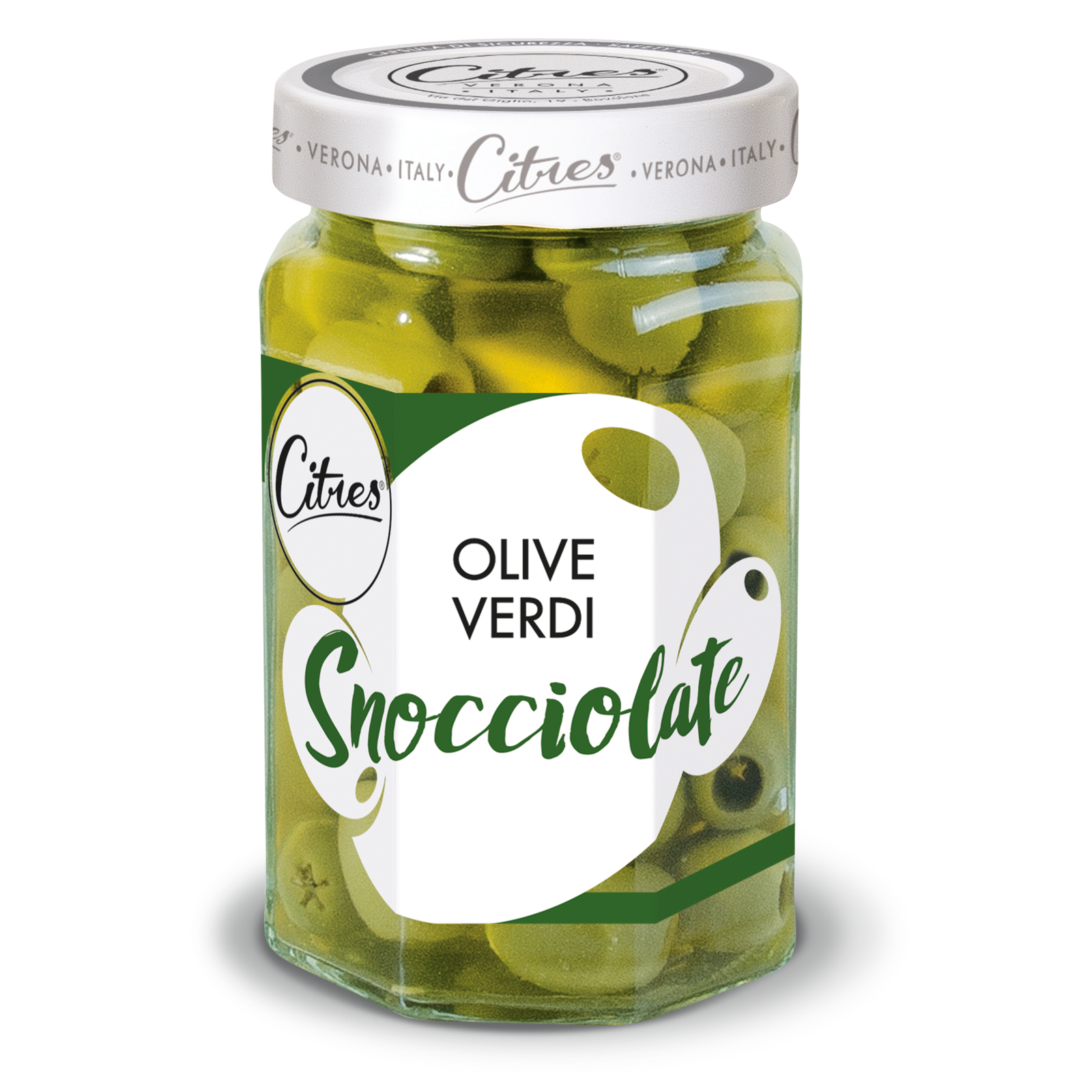  Green Pitted Olives290 g