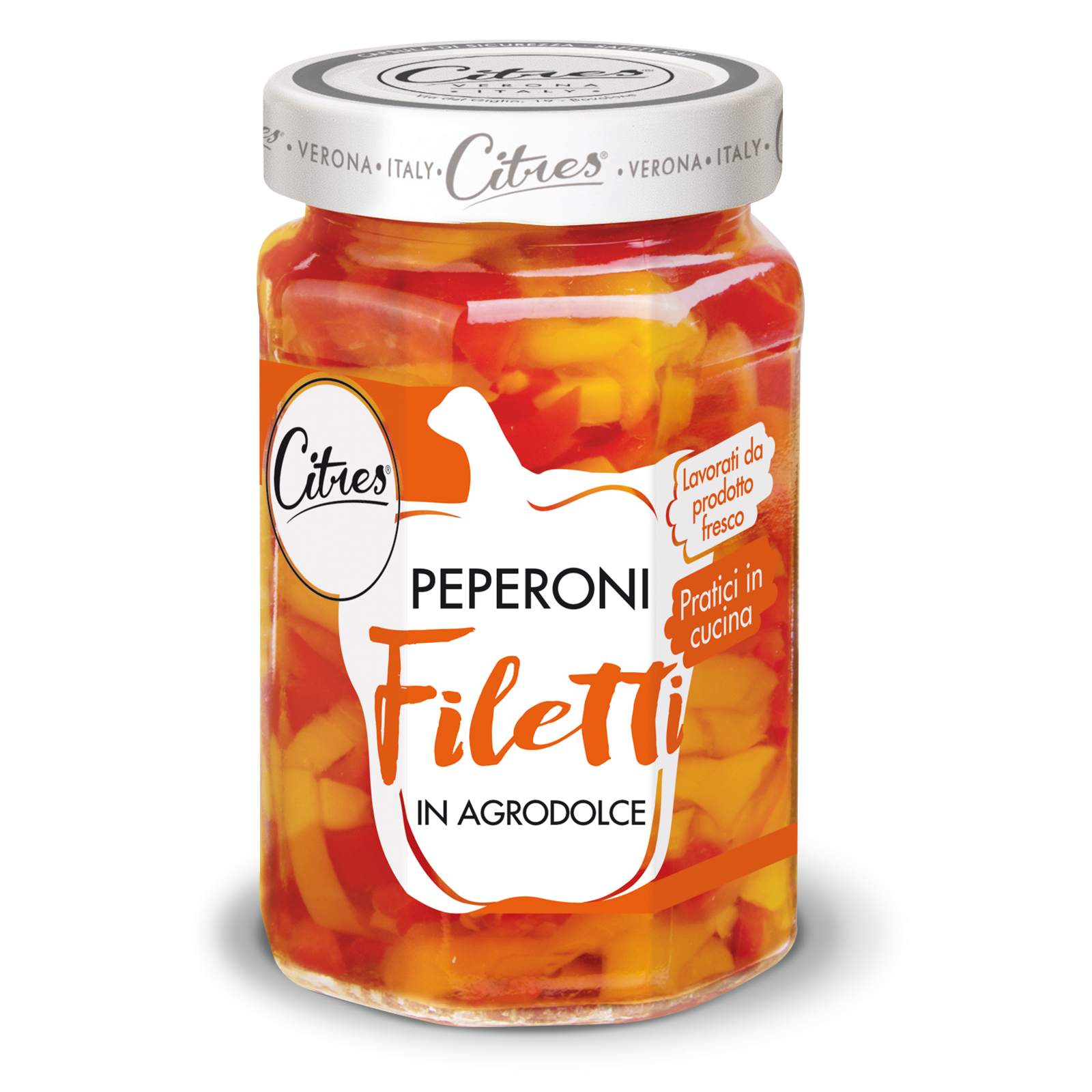 Strips red and yellow peppers 290 g