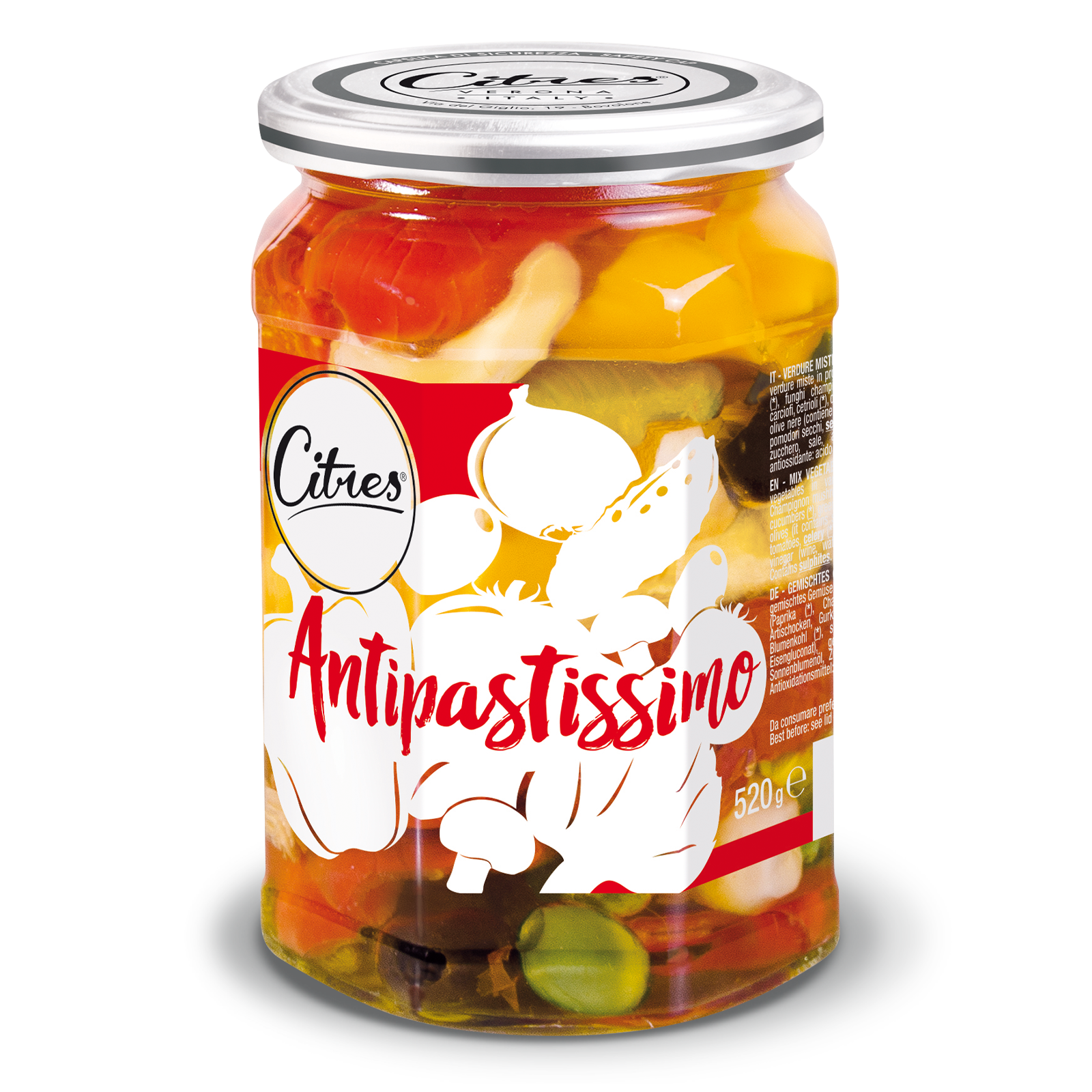 Antipastissimo "Vegetables Mix" 520 g