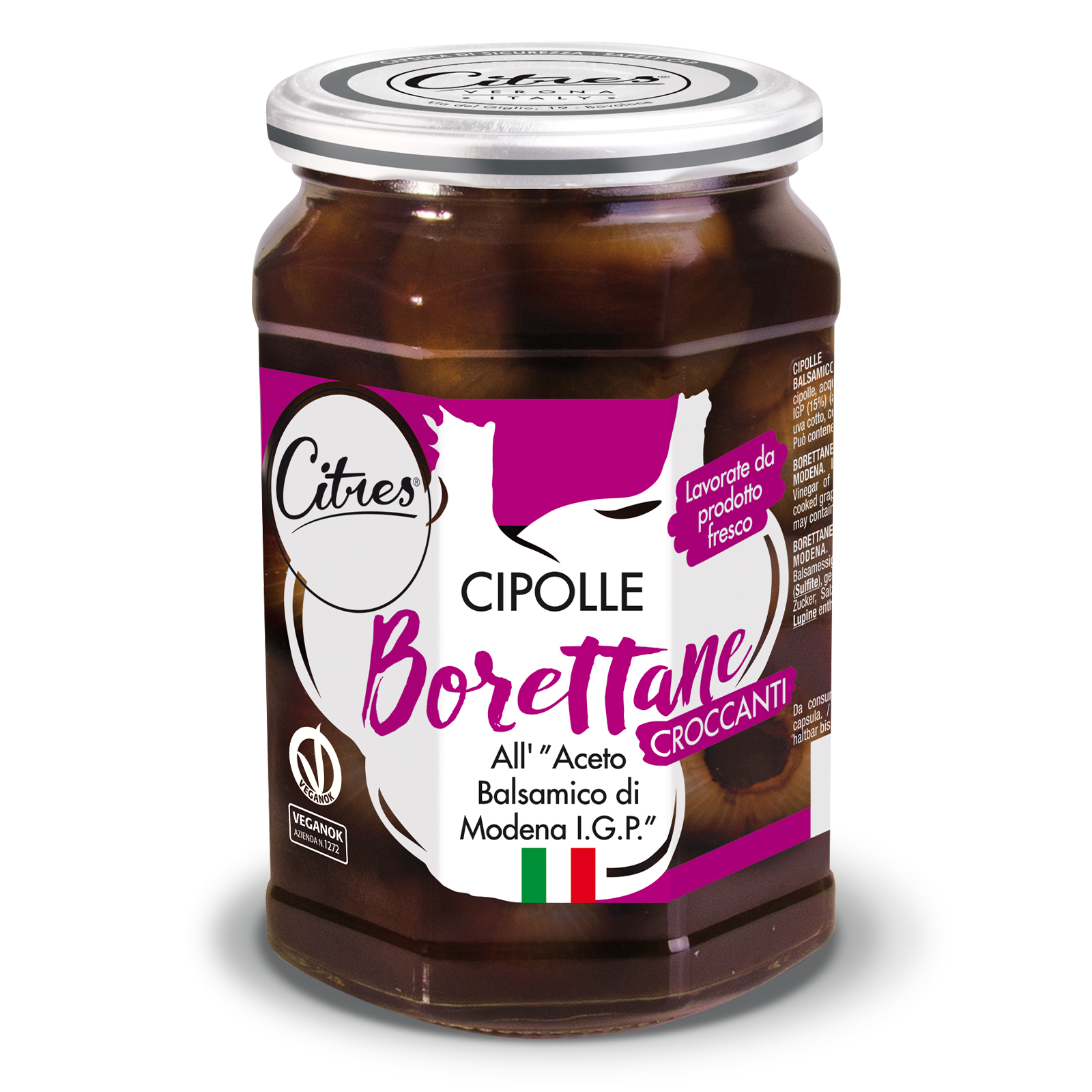 Borettane Onions in Balsamic Vinegar 540 g