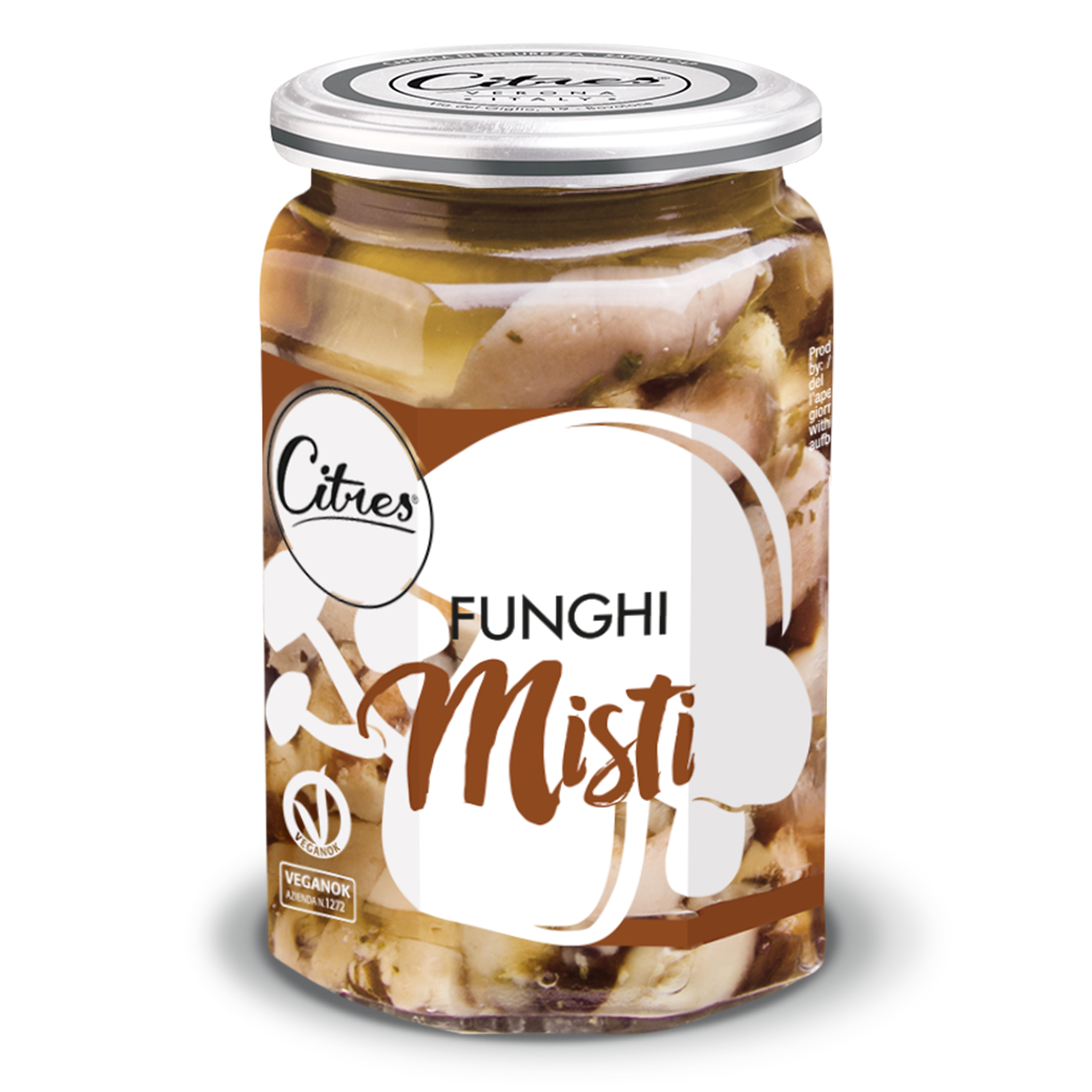 Mixed Mushrooms in oil