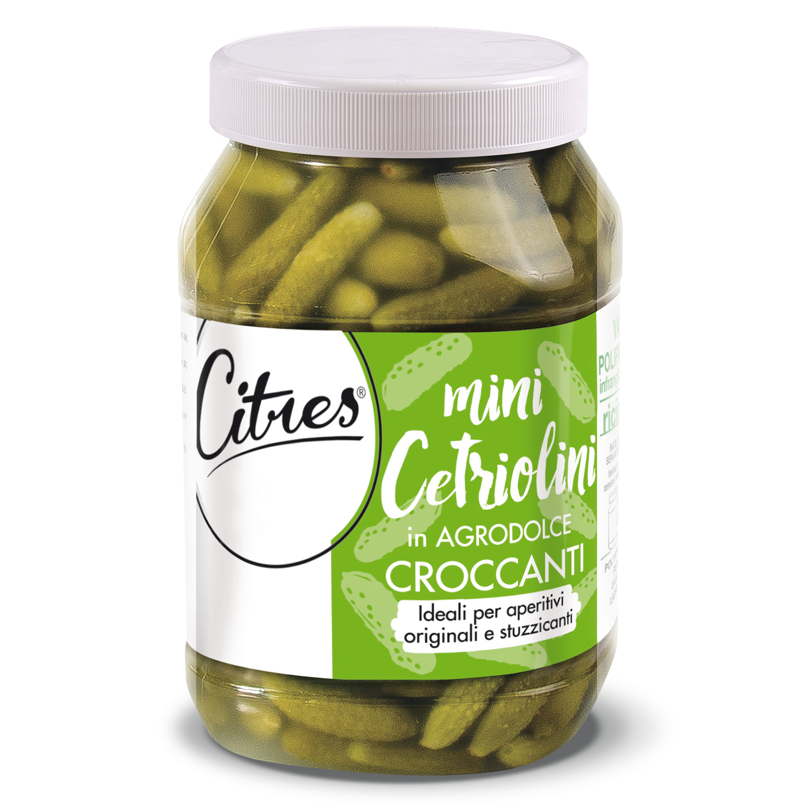 Mini Gherkins sweet and sour 1000 g
