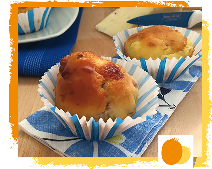 Savoury muffins – various flavors