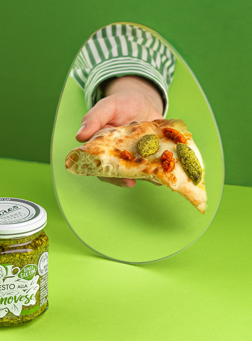 Pizza al Pesto
